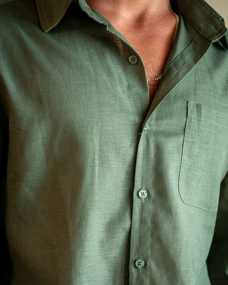 JAMES™ | LINEN COMBO (LONGSLEEVE)