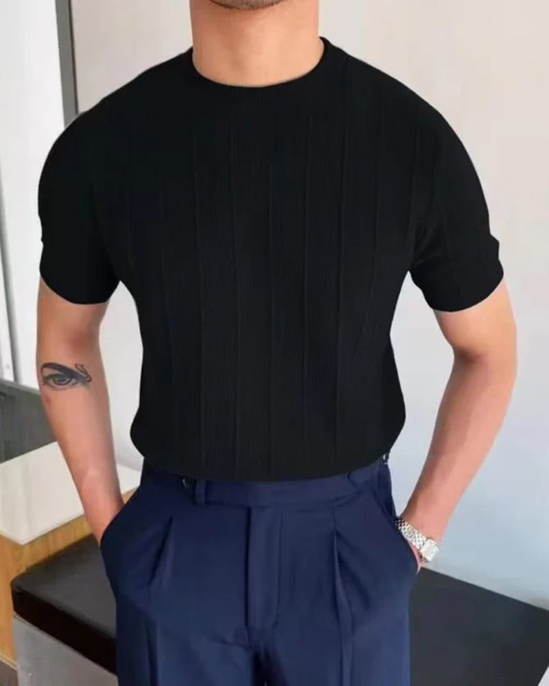 JAMES™ | Men's Piave Knitted T-Shirt