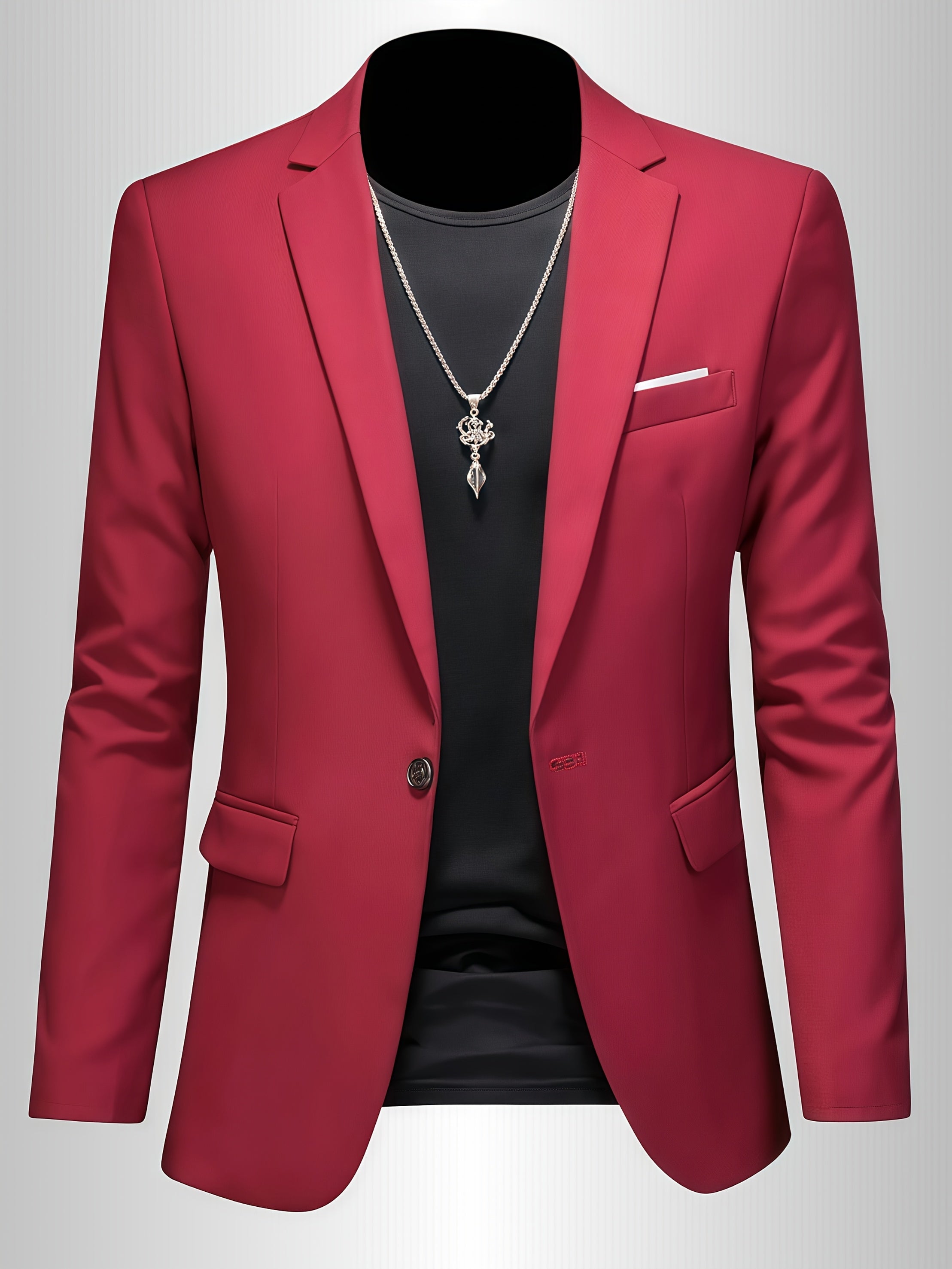 JAMES™ | Men's Skinny-Fit Woven Blazer