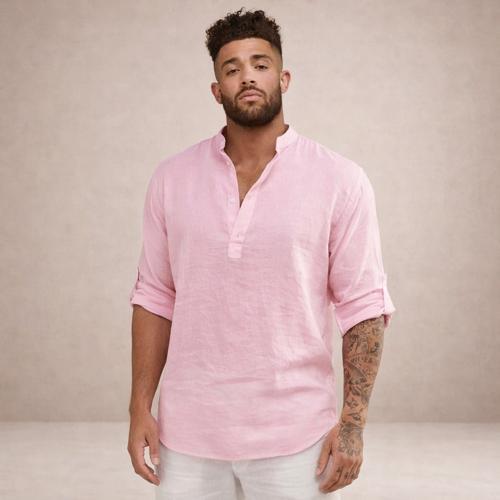 JAMES™ | Stand Collar Shirt