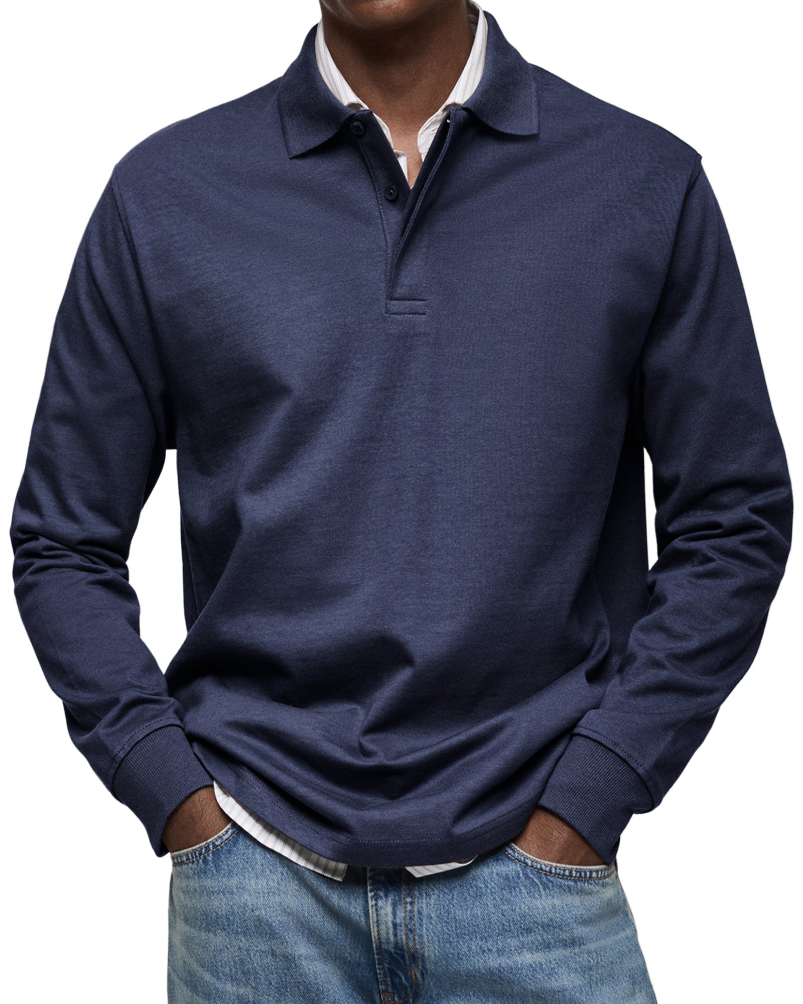 JAMES | LONG-SLEEVE POLO
