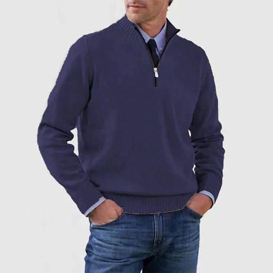 JAMES™ | CASUAL HALF-ZIP SWEATER