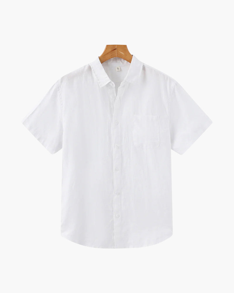 JAMES™ | Short-sleeve linen shirt