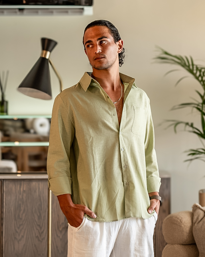 JAMES™ | 100% LINEN SHIRT