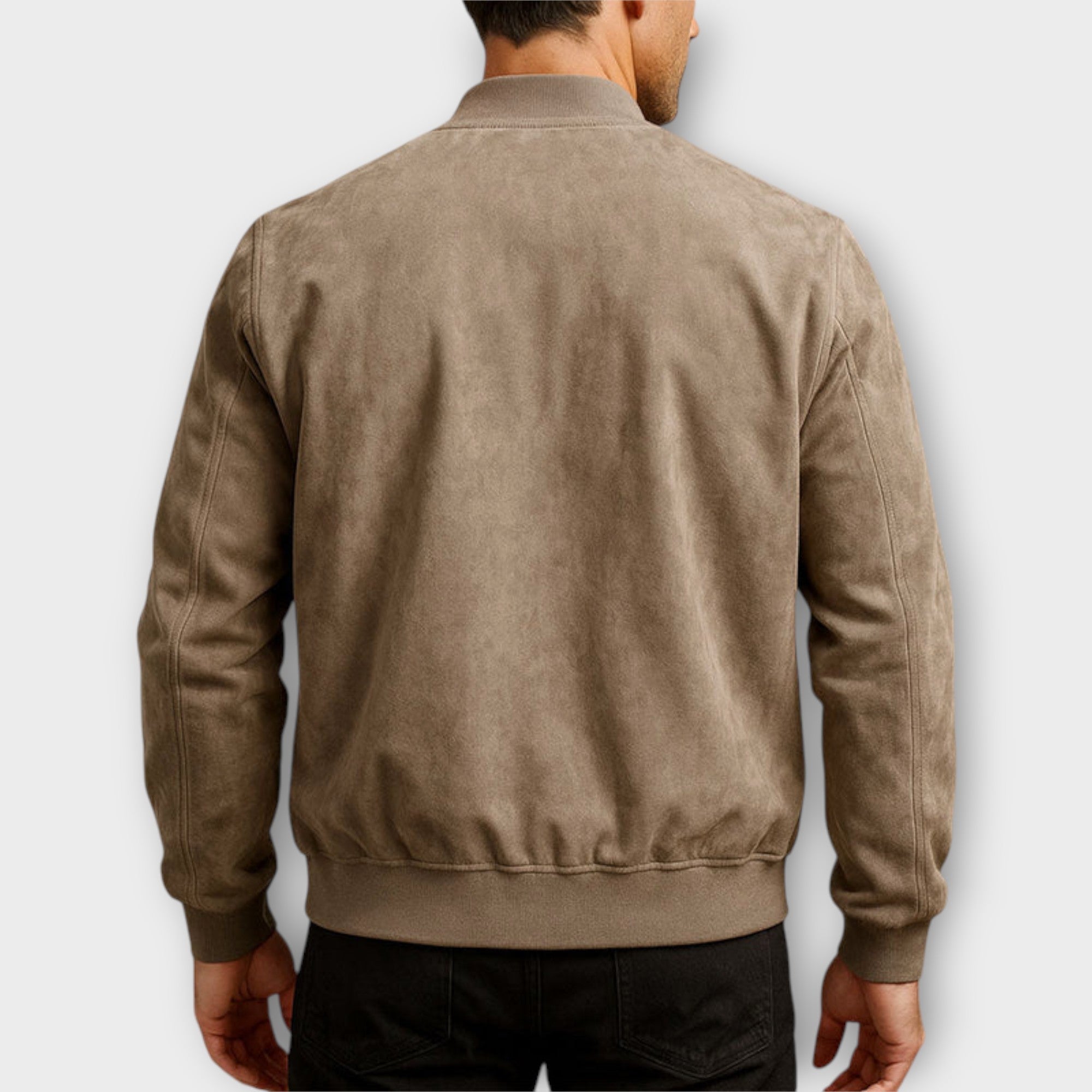 JAMES | SUEDE BOMBER JACKET