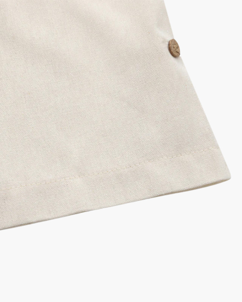 JAMES™ | Linen polo shirt