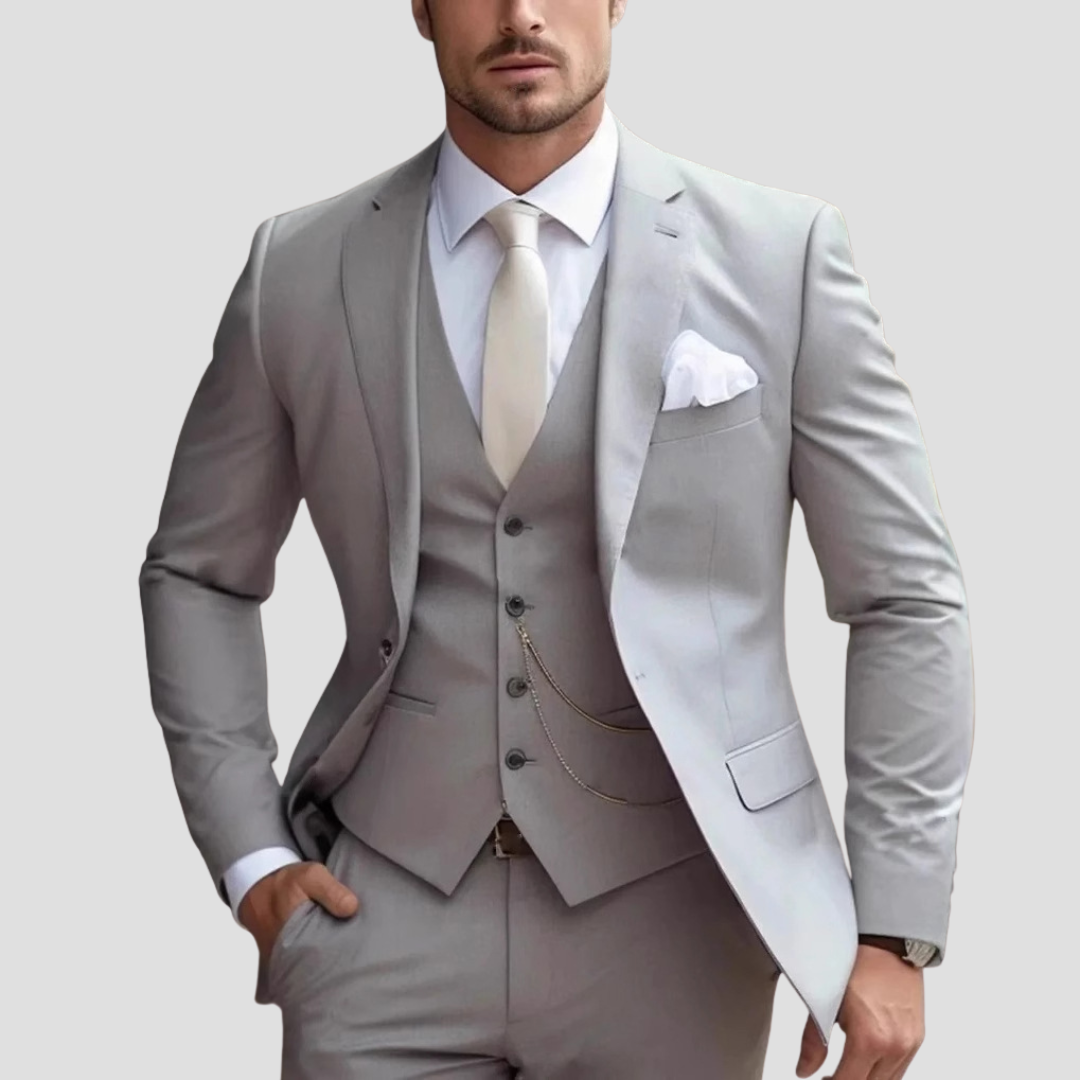 JAMES™ | Men's Waistcoat & Blazer Suit
