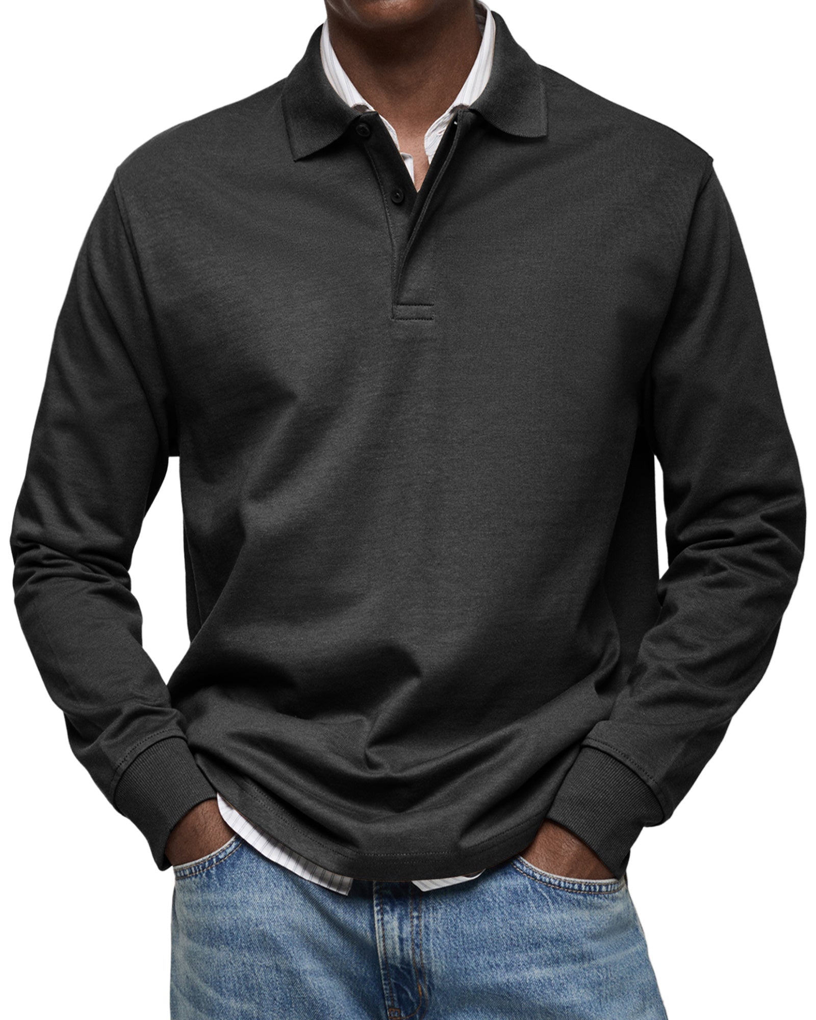 JAMES | LONG-SLEEVE POLO