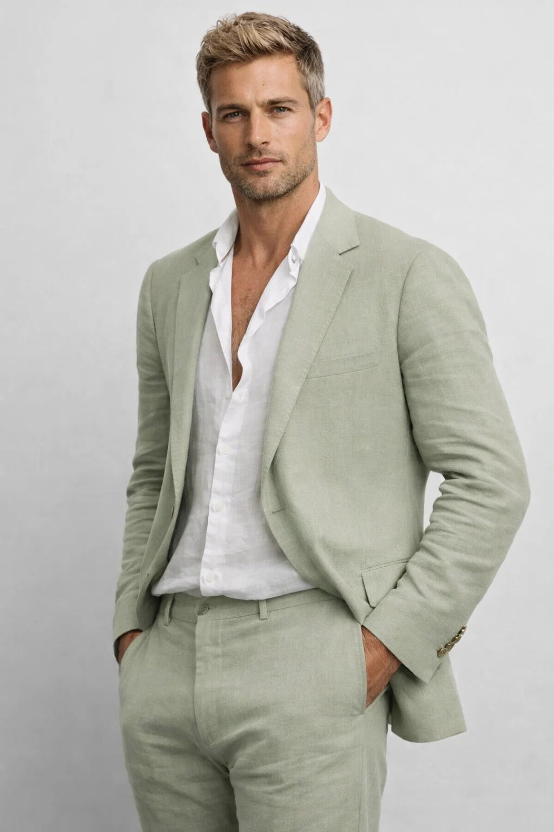 JAMES™ | Men's Straight-Fit Suit Set