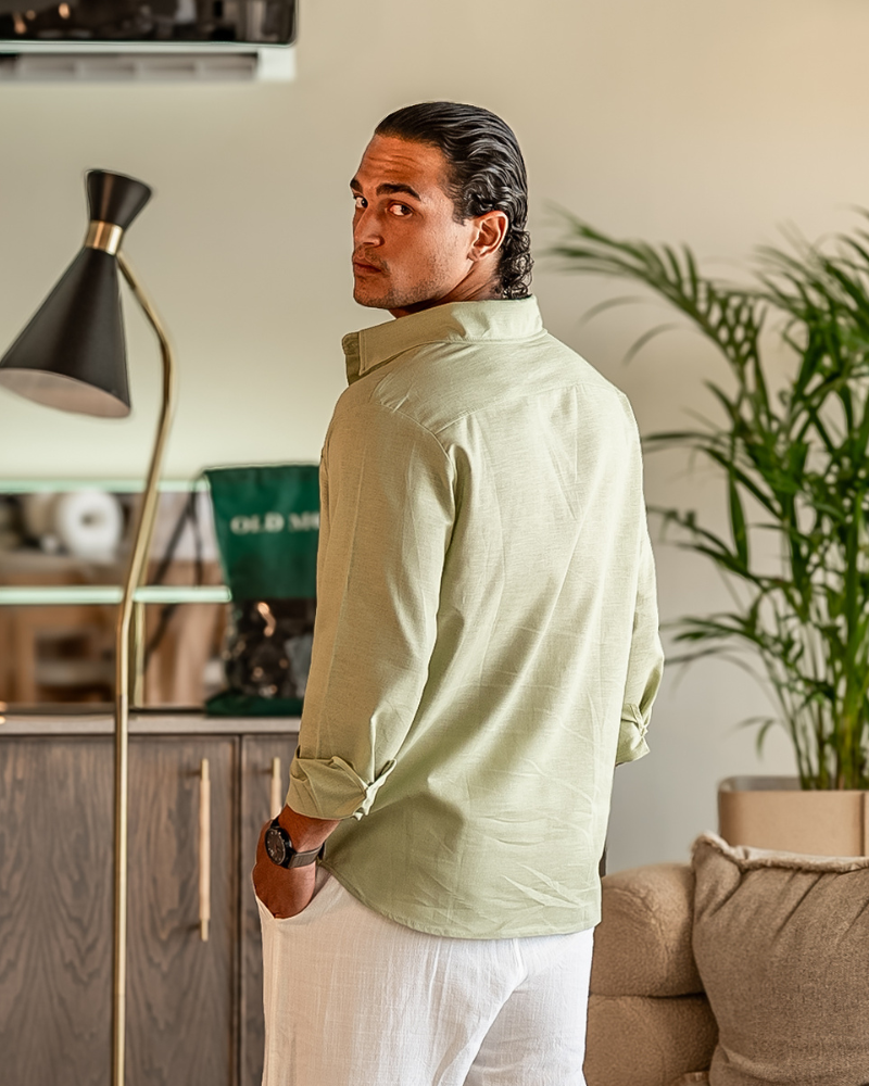 JAMES™ | 100% LINEN SHIRT