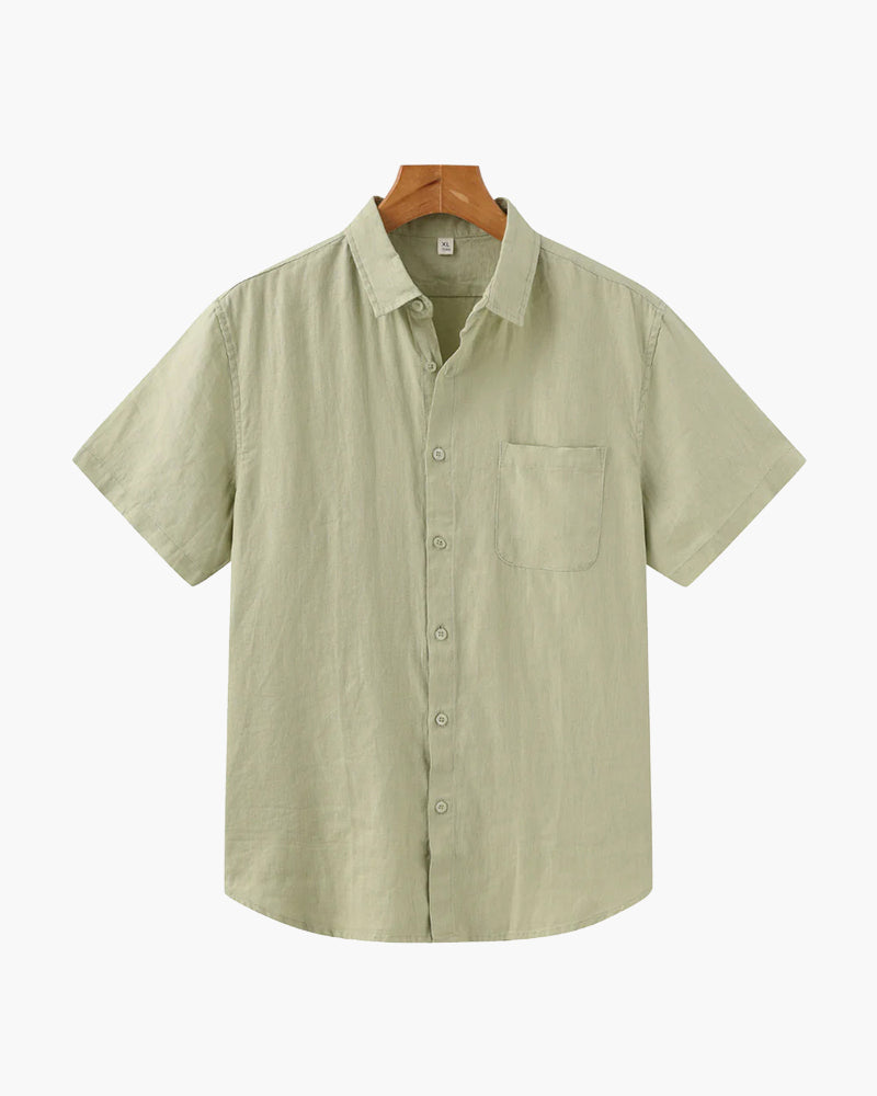 JAMES™ | Short-sleeve linen shirt