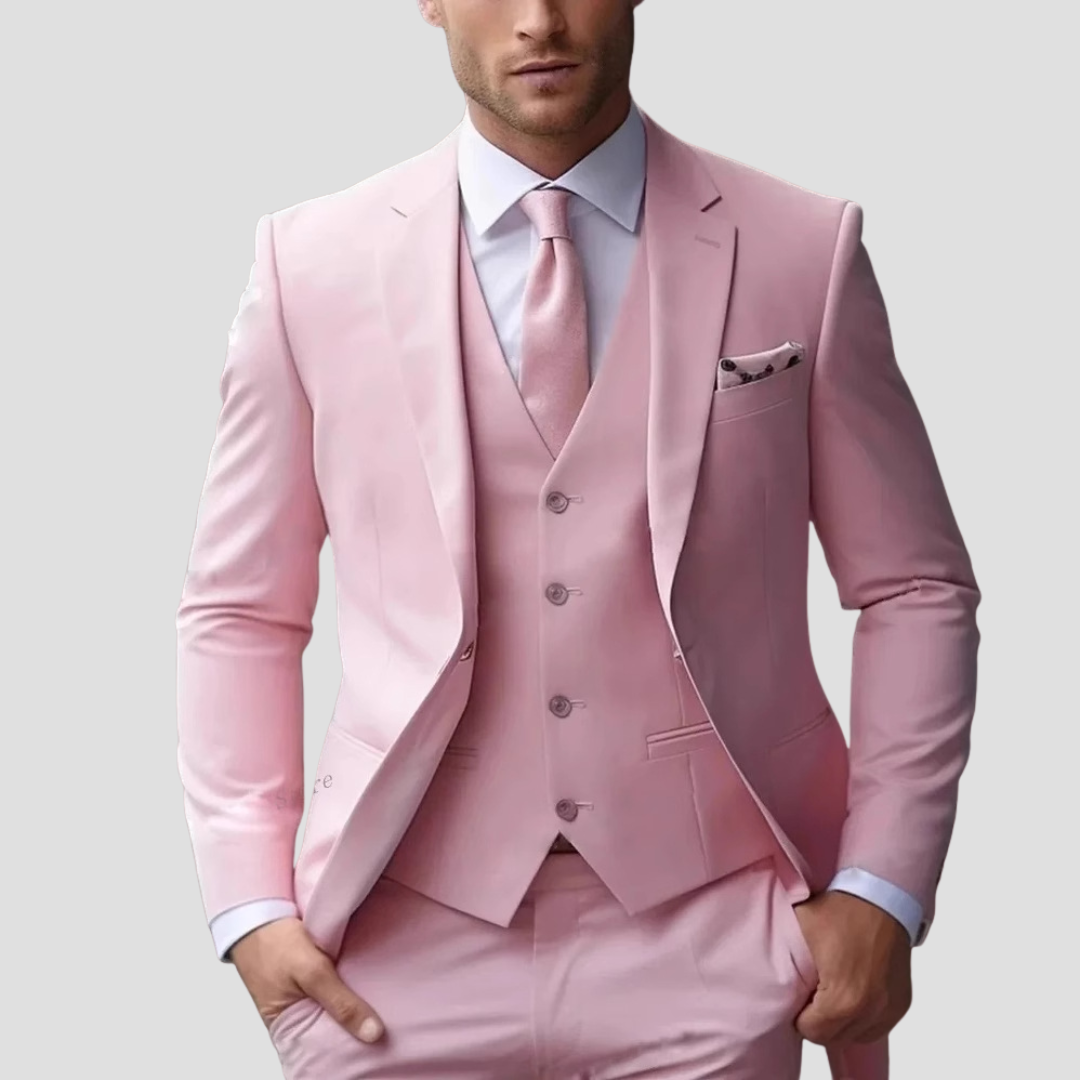 JAMES™ | Men's Waistcoat & Blazer Suit