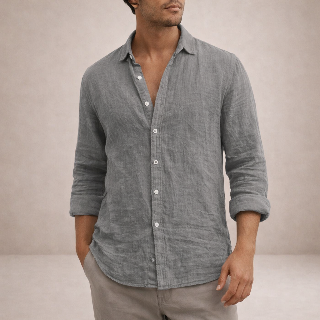 JAMES™ | Open Collar Shirt