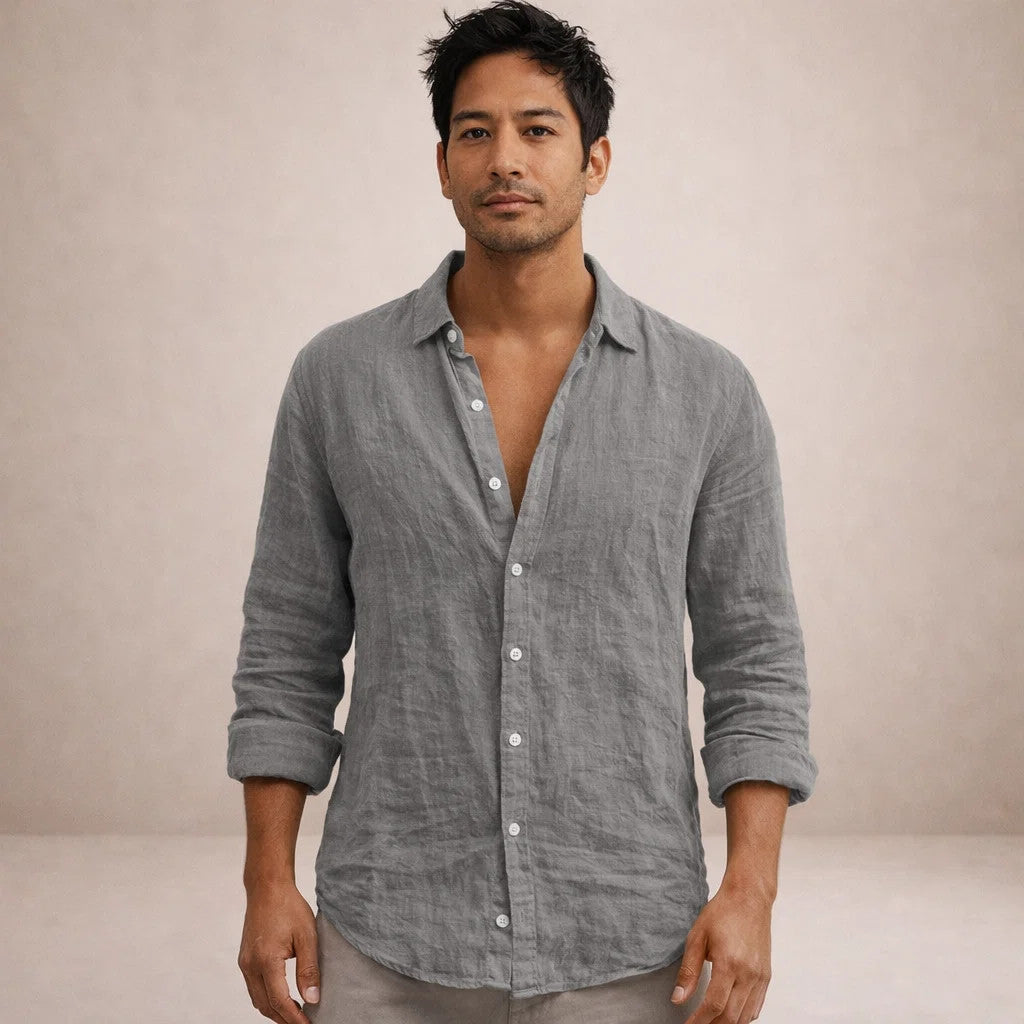 JAMES™ | Open Collar Shirt