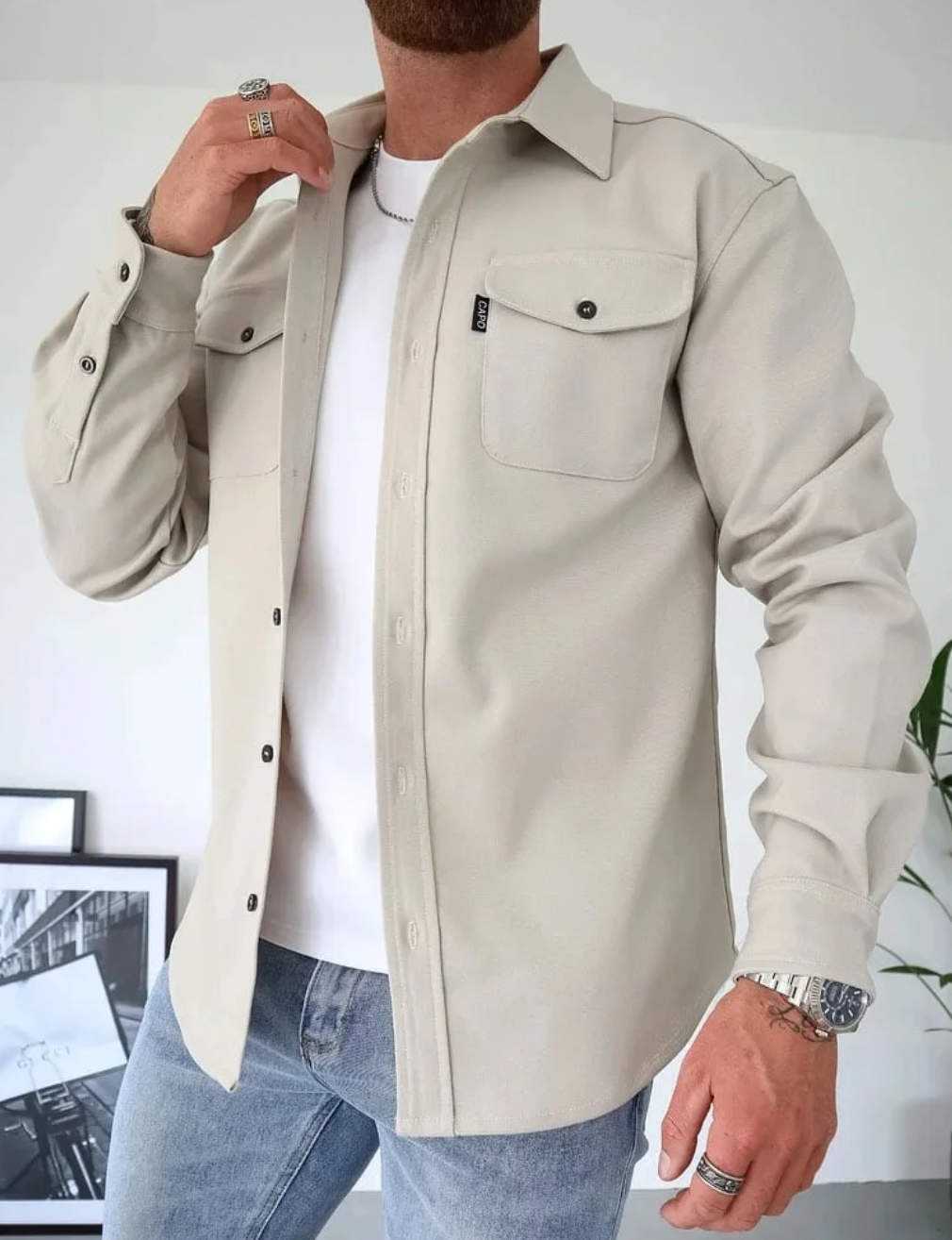 JAMES™ | Shirt Jacket