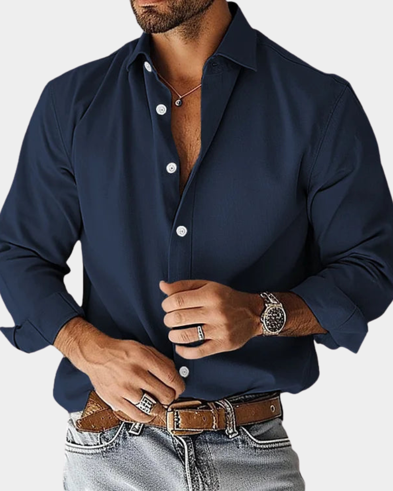 JAMES™ | SLIM FIT STRETCH BUTTONED SHIRT FOR MEN