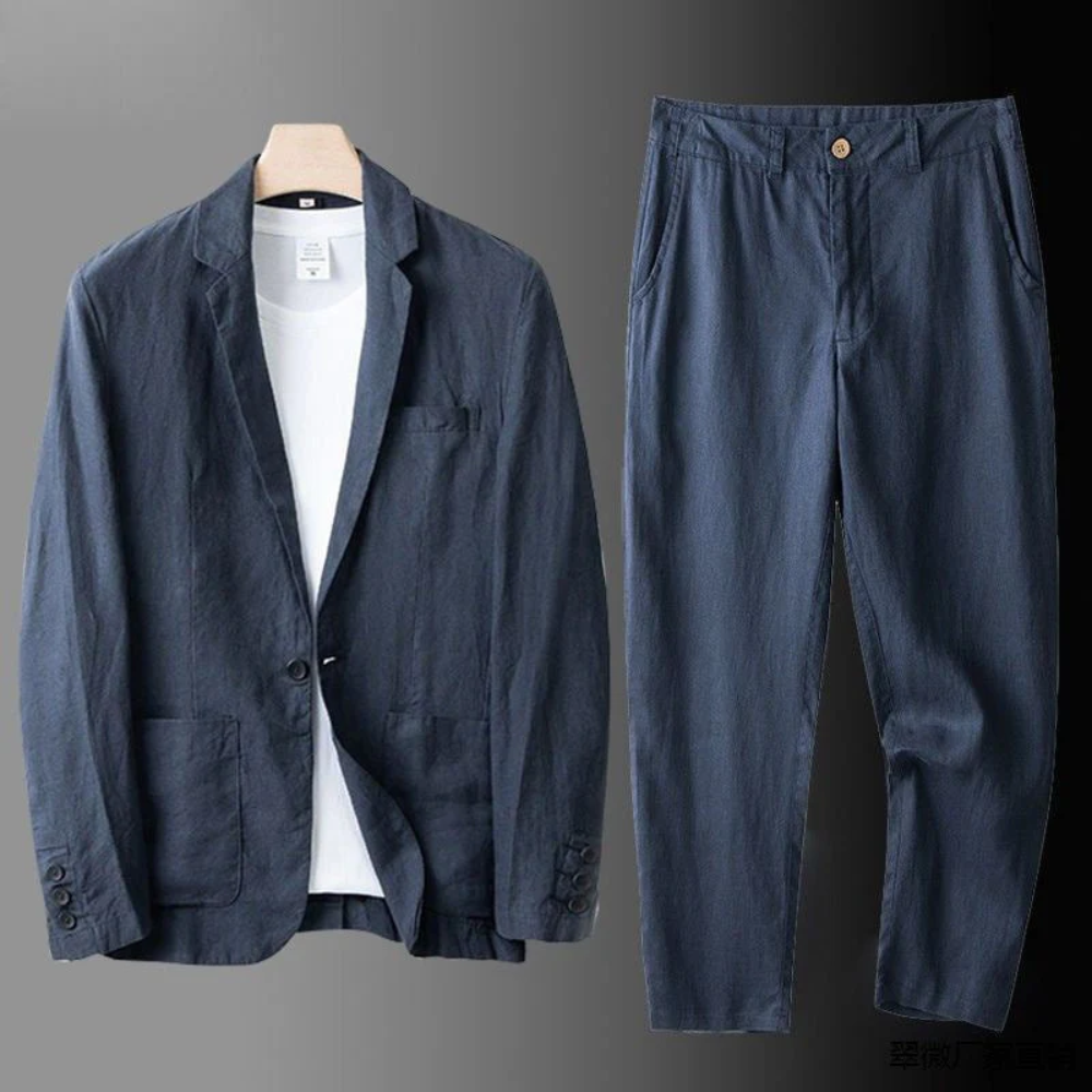 JAMES™ | Men's Pure Linen Coordinate Set