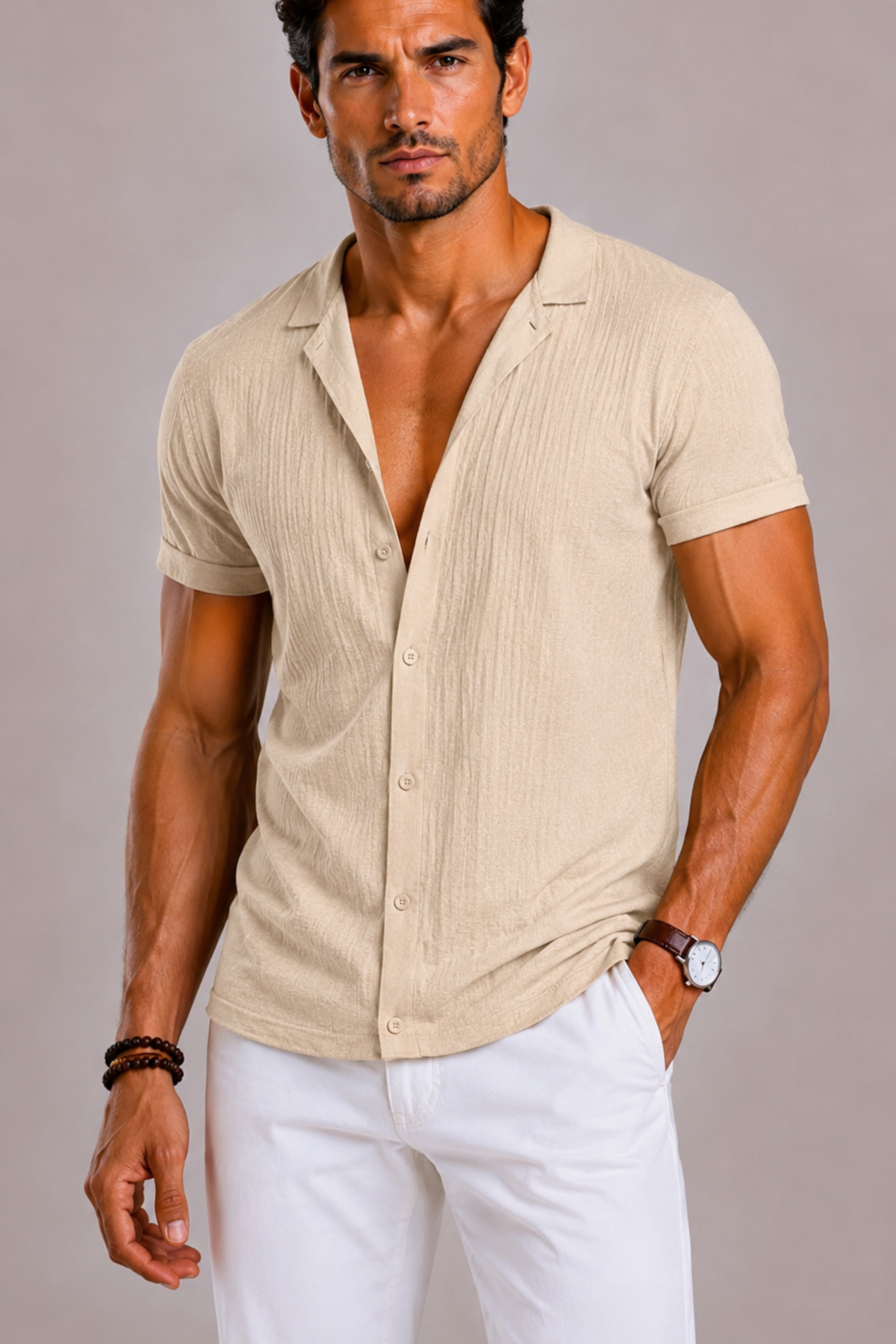 JAMES™ | Ribbed Shirt
