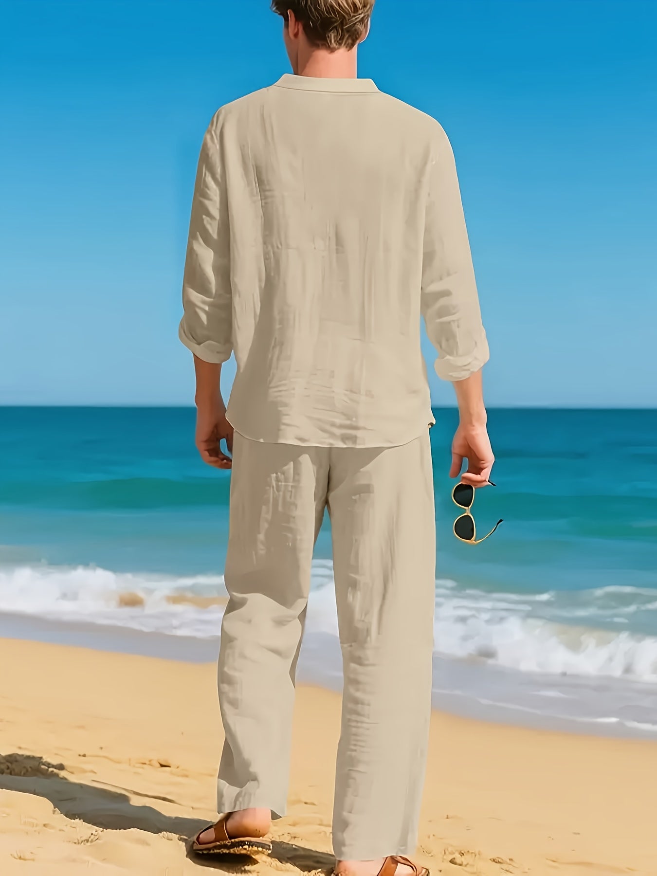 JAMES™ | Men's Woven Linen Co-ords