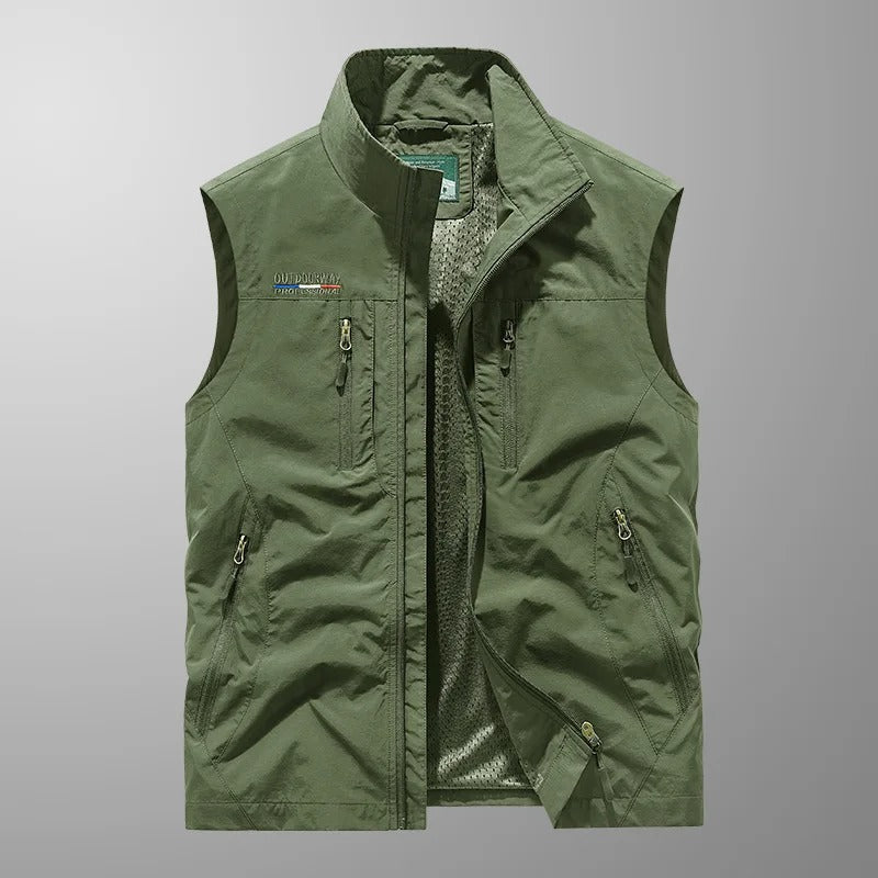 JAMES™ | Men's Nylon Zip Vest