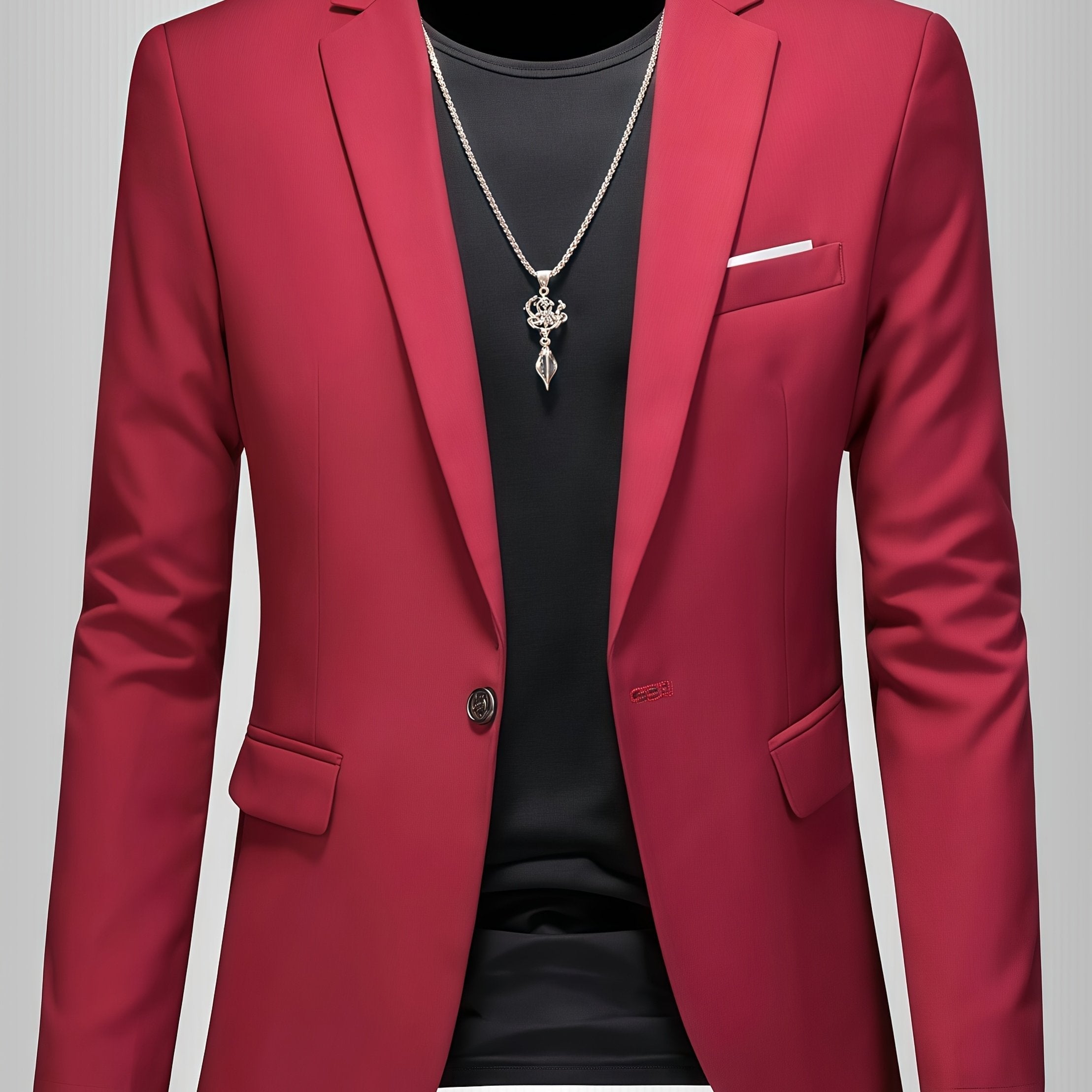 JAMES™ | Men's Skinny-Fit Woven Blazer