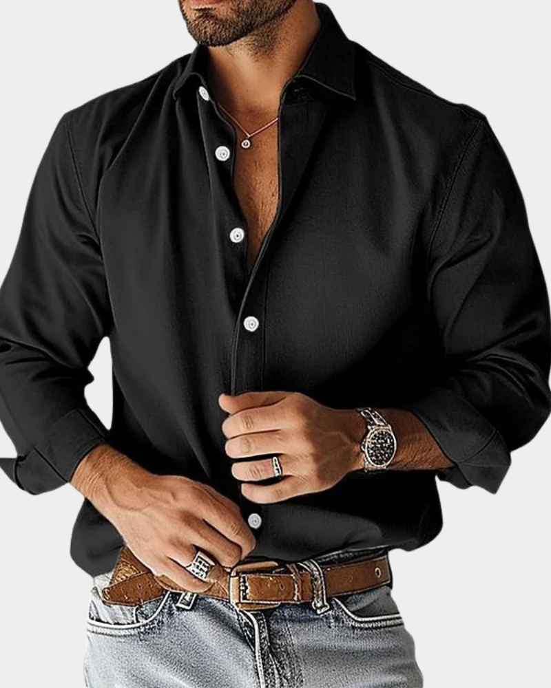 JAMES™ | SLIM FIT STRETCH BUTTONED SHIRT FOR MEN