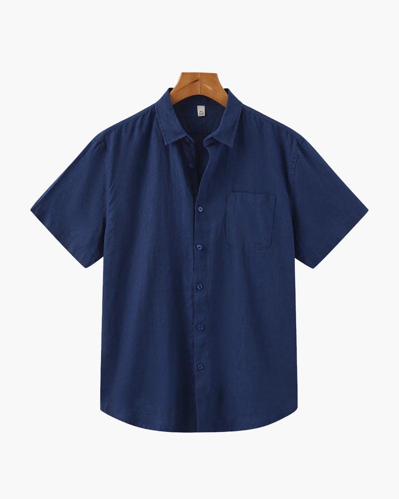 JAMES™ | Short-sleeve linen shirt