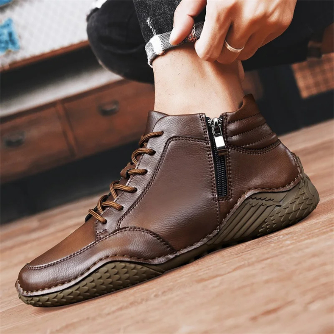 JAMES™ | MENS LEATHER ANKLE BOOTS