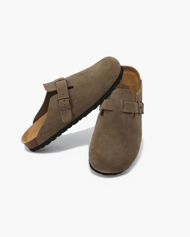 JAMES™ | Suede Clogs