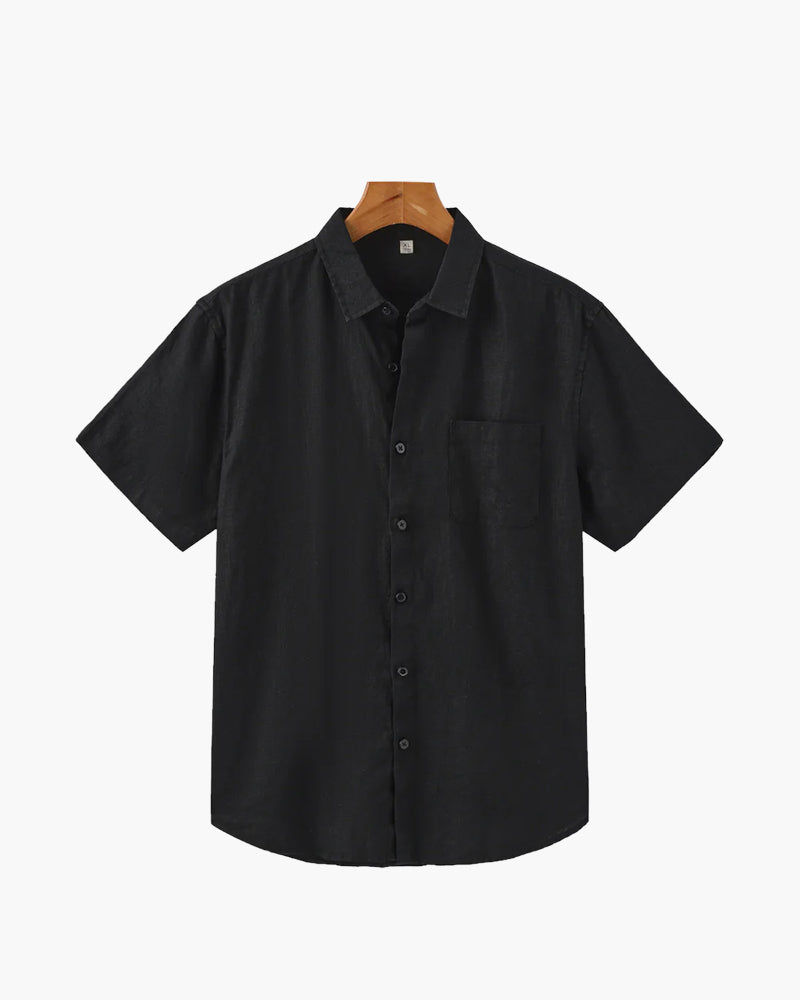 JAMES™ | Short-sleeve linen shirt