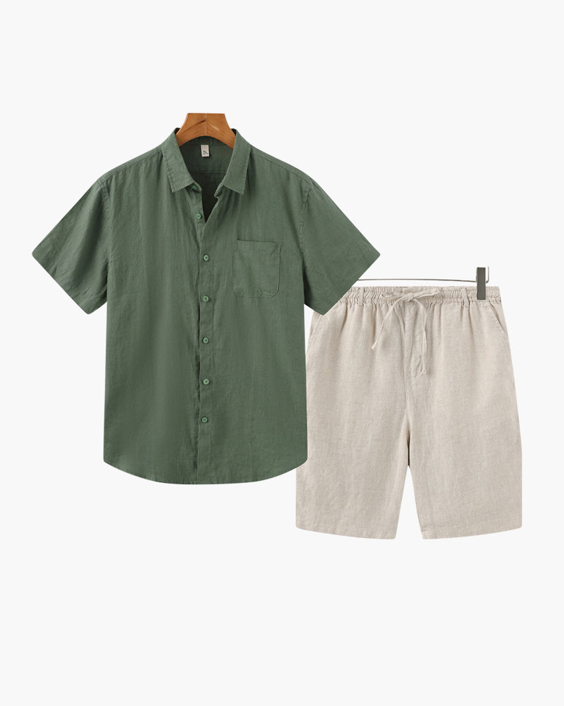 JAMES™ | LINEN COMBO (SHORTS)