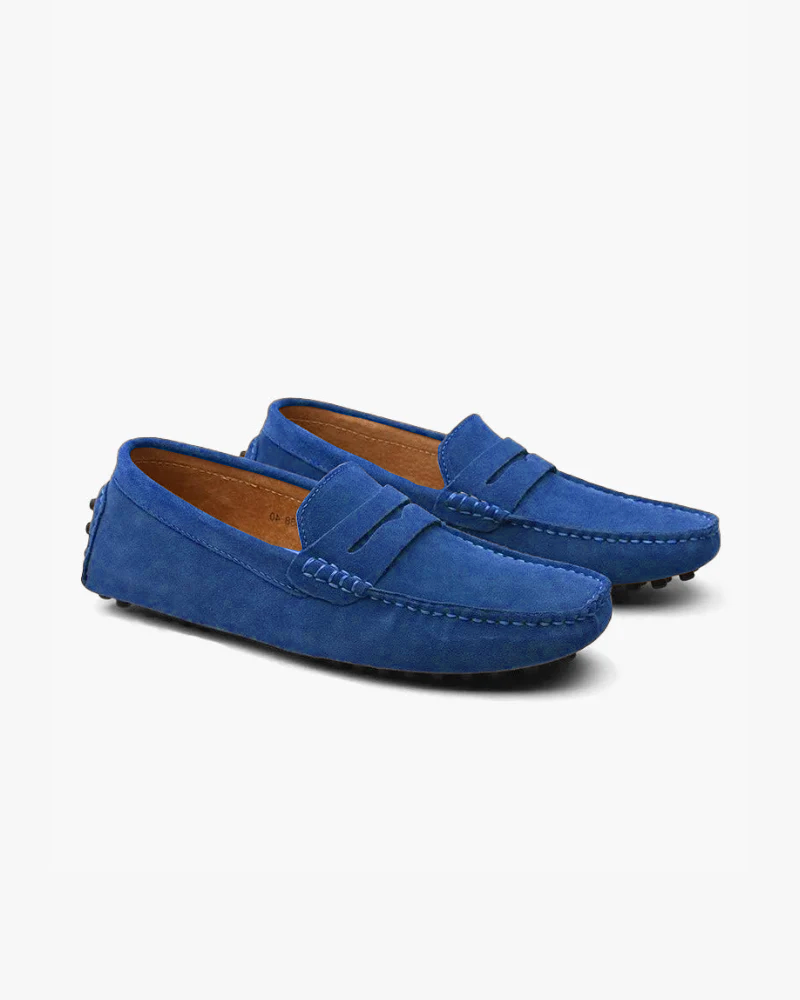 JAMES™ | Suede driver loafers