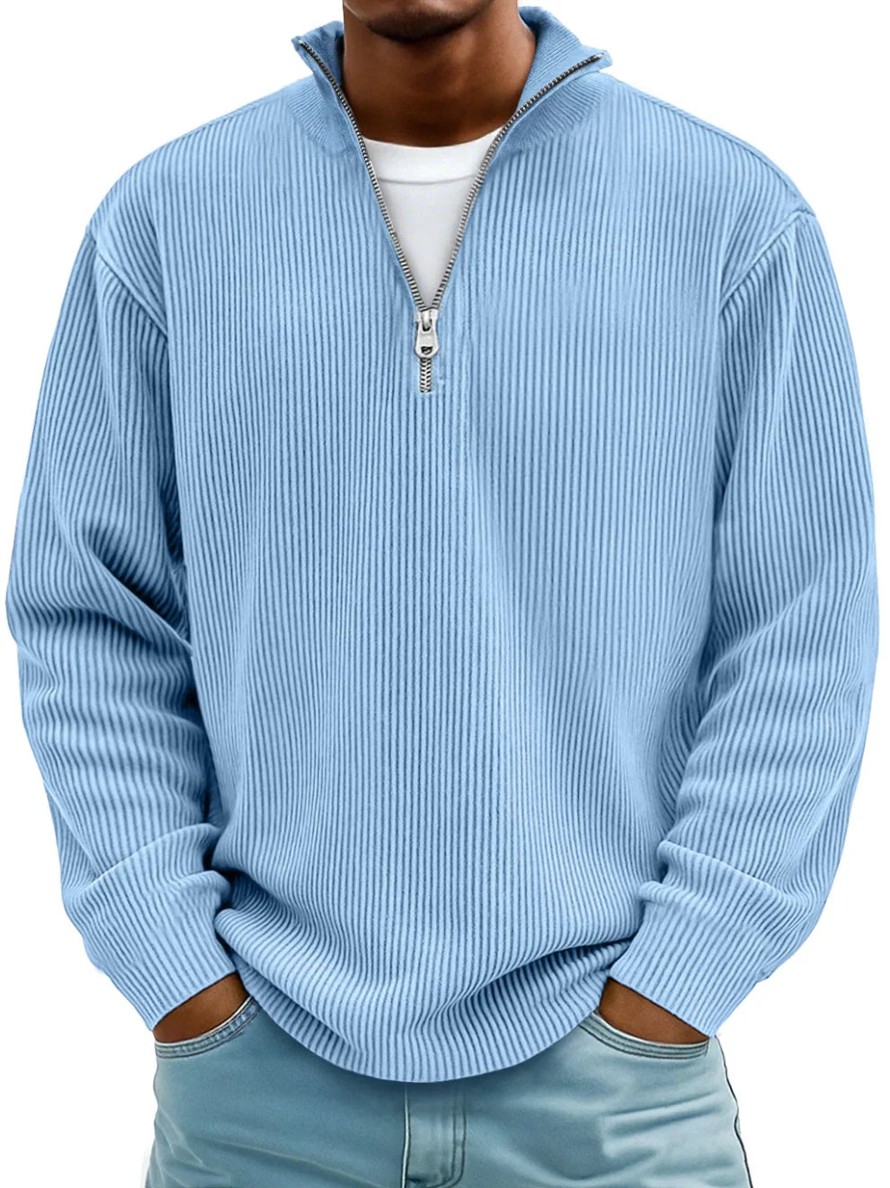 JAMES™ | HALF ZIP SWEATER