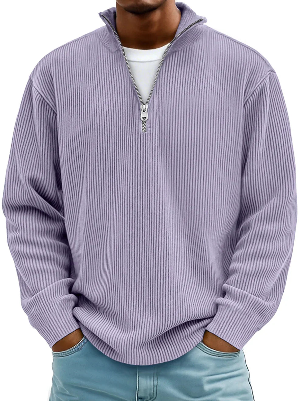 JAMES™ | HALF ZIP SWEATER