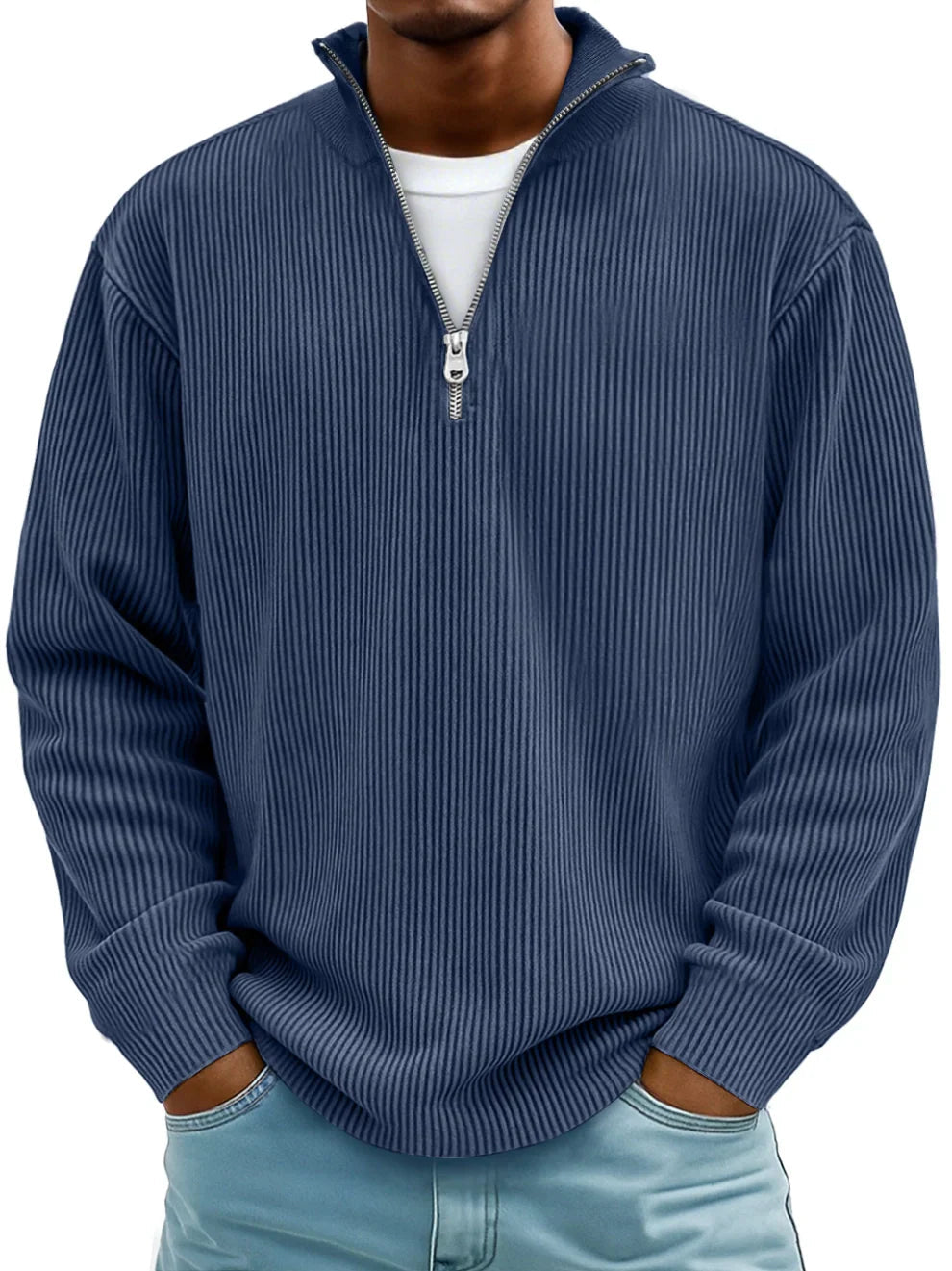 JAMES™ | HALF ZIP SWEATER