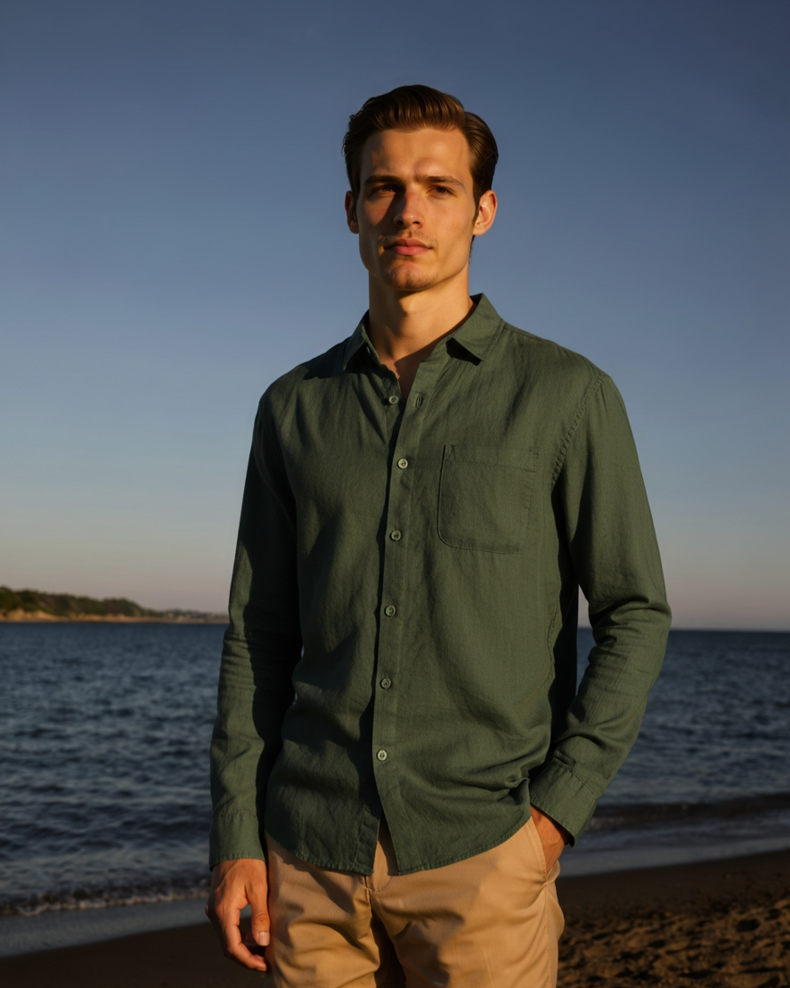 JAMES™ | 100% LINEN SHIRT