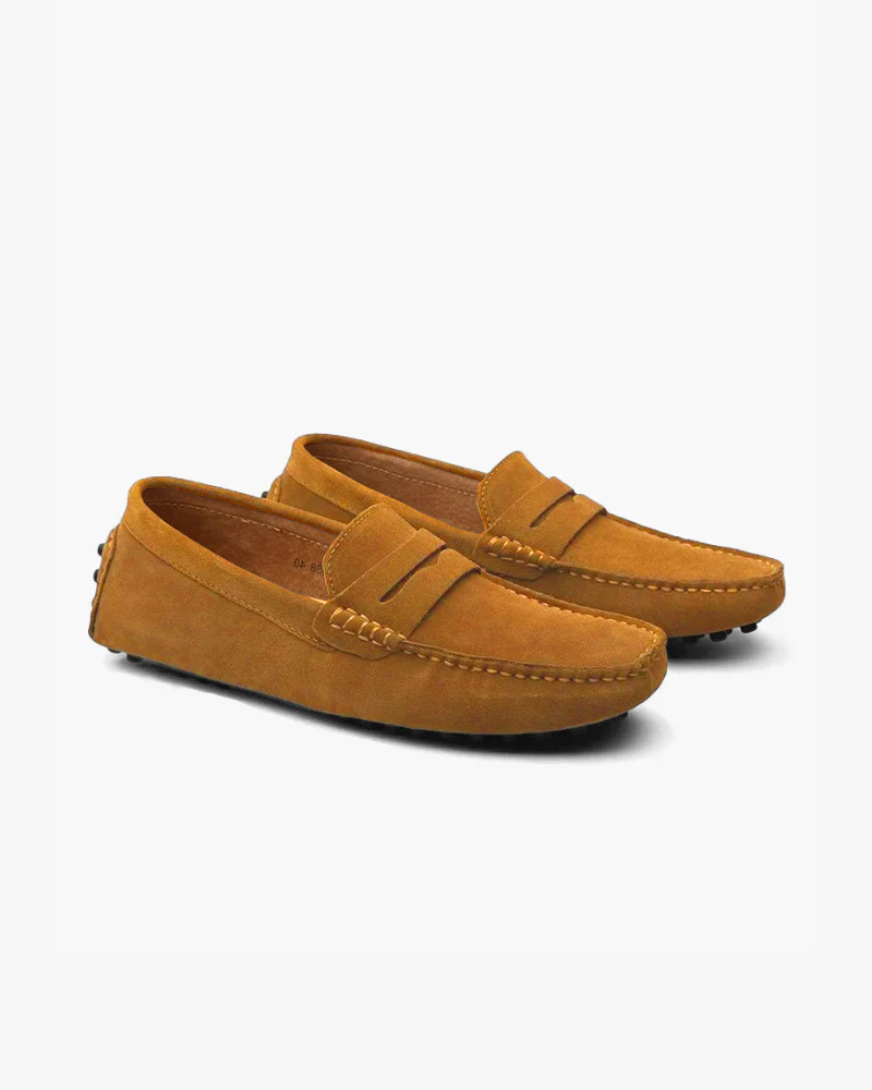 JAMES™ | Suede driver loafers