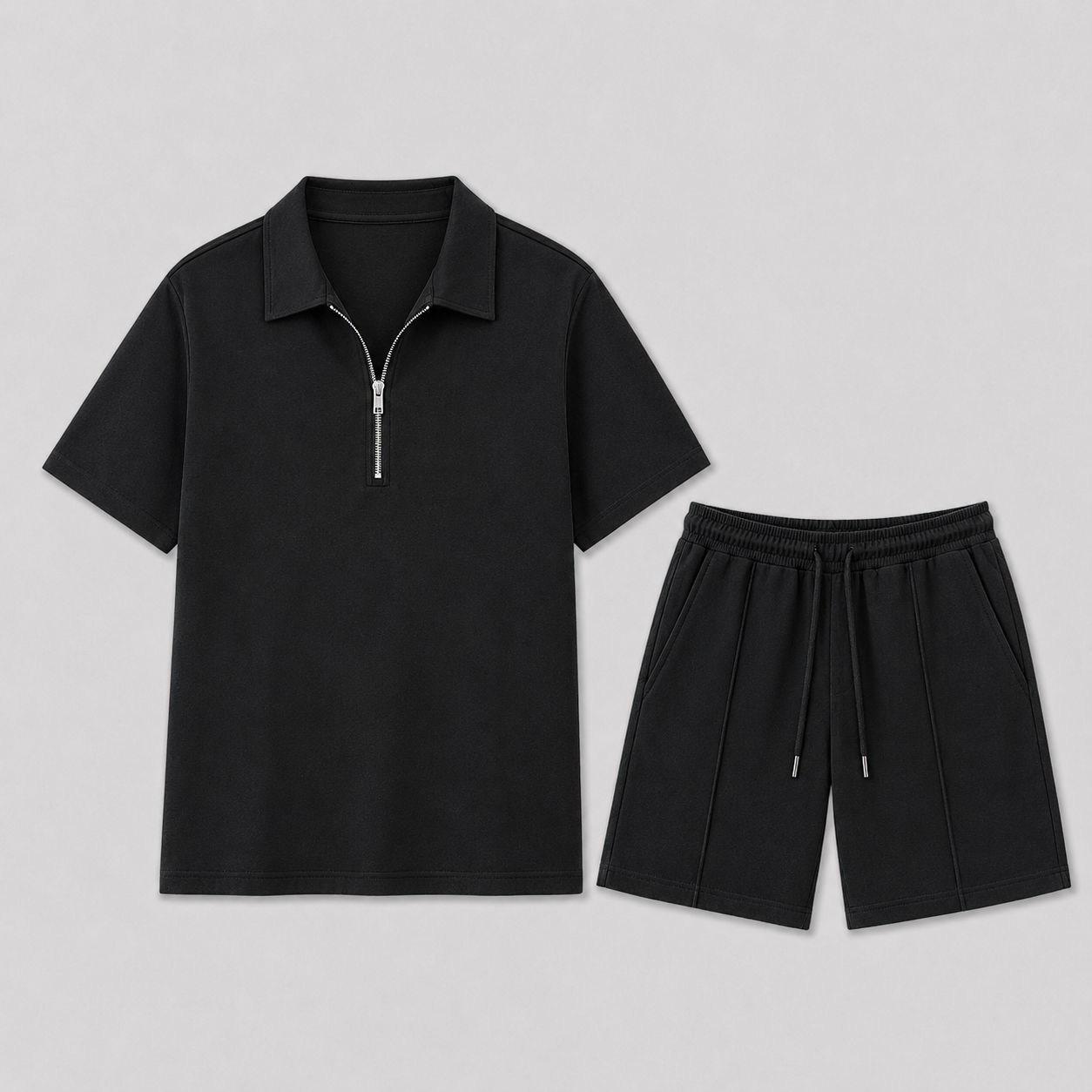 JAMES™ | Zip Polo Set