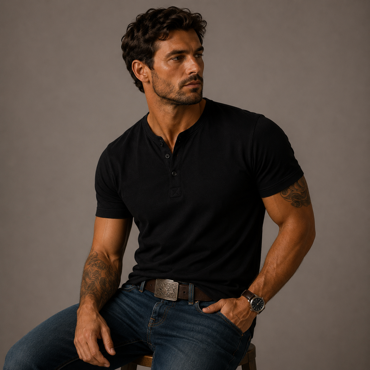 JAMES™ | Henley Polo