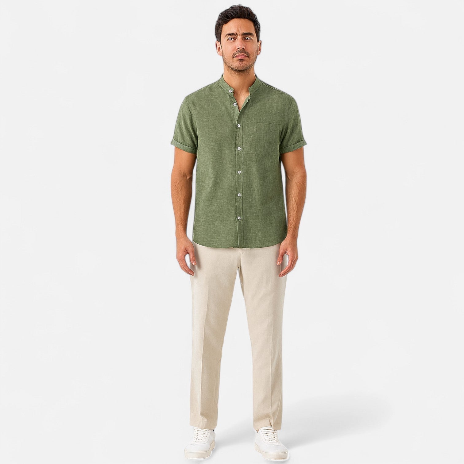 JAMES™ | Mandarin Shirt