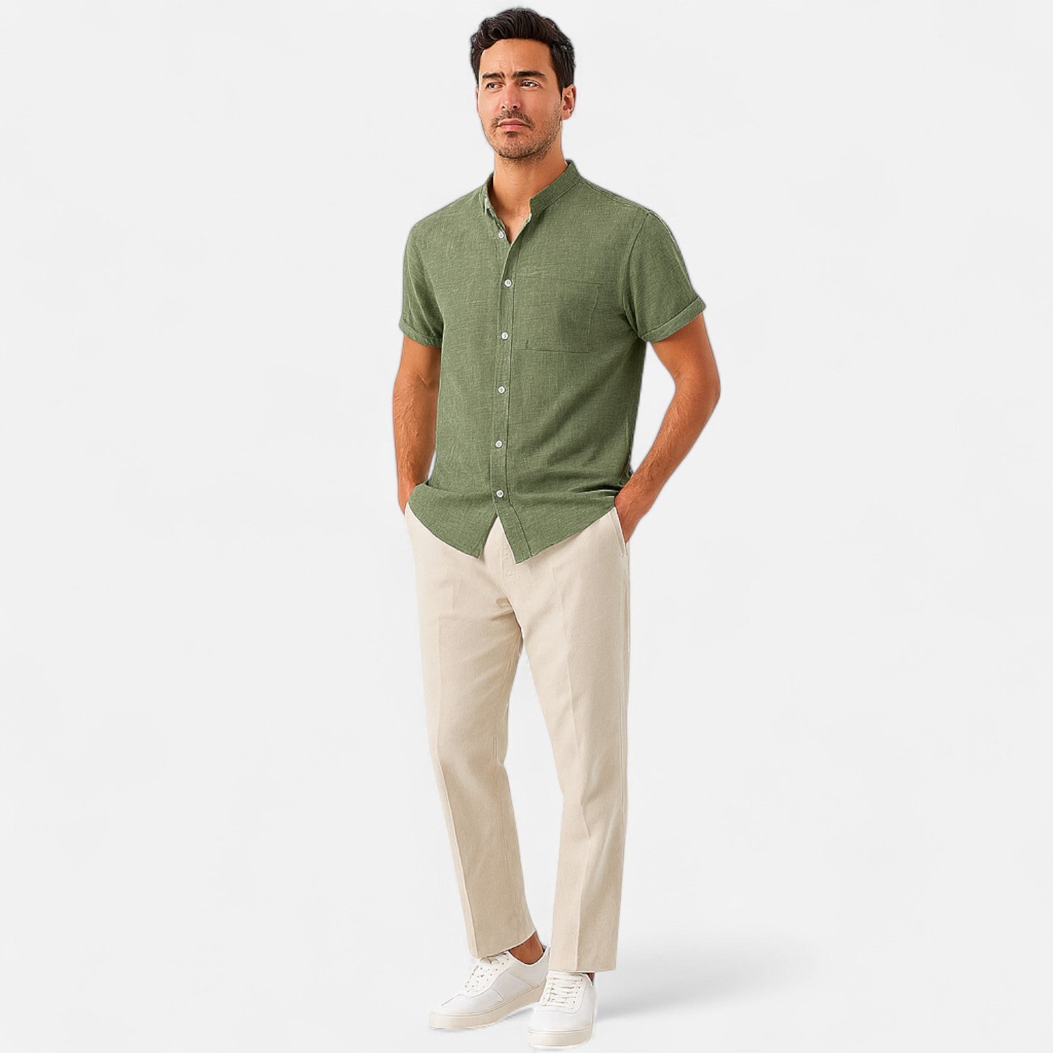 JAMES™ | Mandarin Shirt