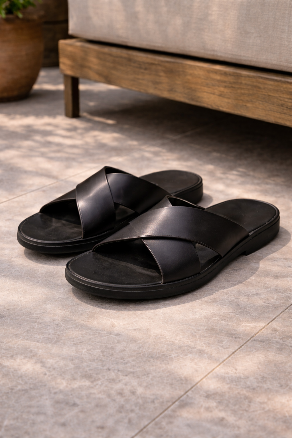 JAMES™ | Leather Slides