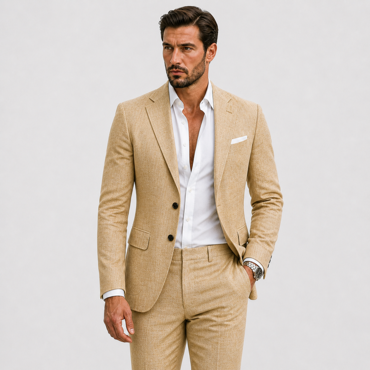 JAMES™ | Men's Warm-Weather Tailored Suit