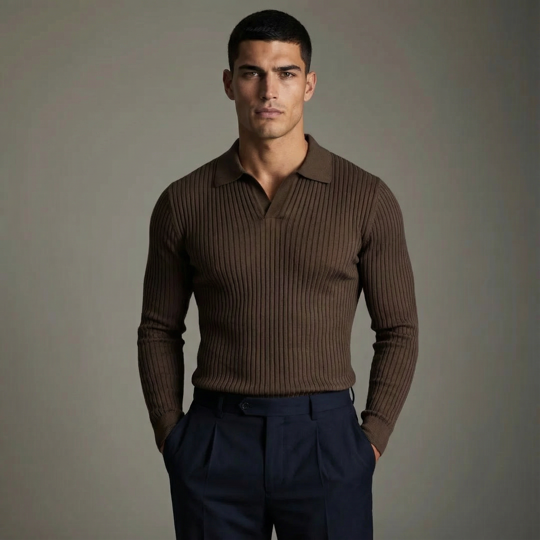 JAMES™ | OPEN COLLAR SHIRT FOR MEN