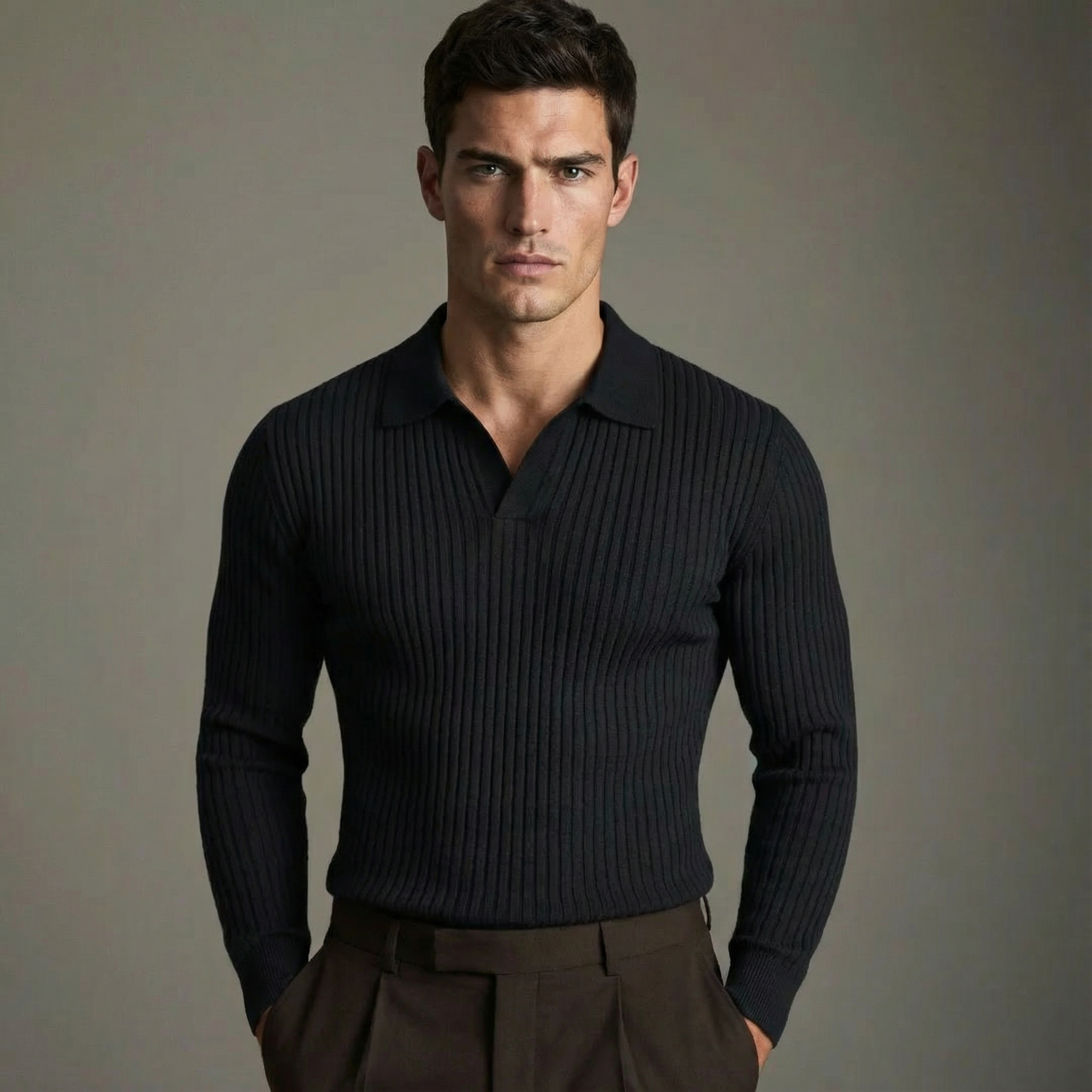 JAMES™ | OPEN COLLAR SHIRT FOR MEN