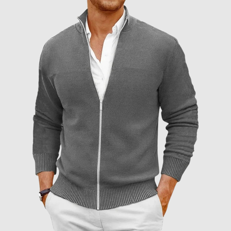 JAMES™ | Zip-Up Cardigan