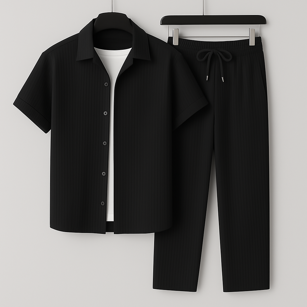 JAMES™ | Ribbed Linen Co-Ord