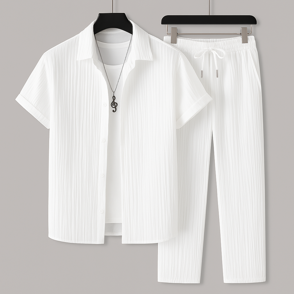 JAMES™ | Ribbed Linen Co-Ord