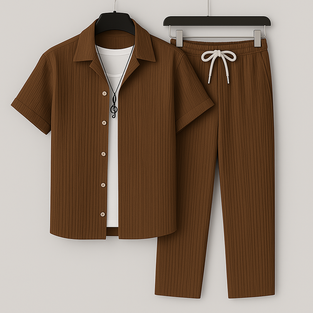 JAMES™ | Ribbed Linen Co-Ord