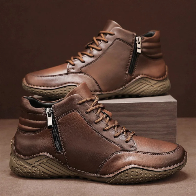 JAMES™ | MENS LEATHER ANKLE BOOTS